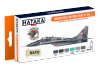 Hataka HTK-CS17 ORANGE LINE – Modern Polish Air Force paint set vol. 1 6x17ml